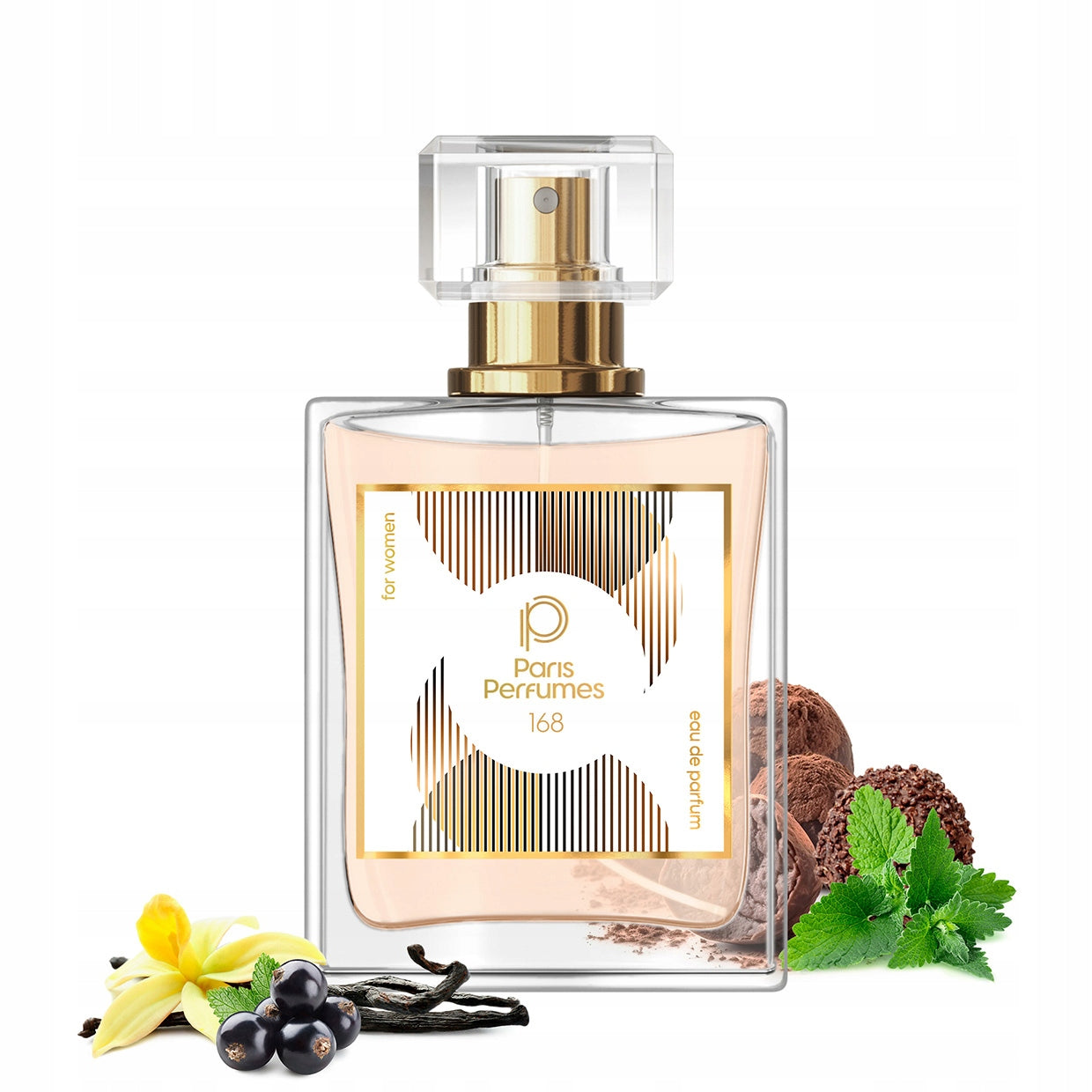 Paris Perfumes N° 168 22% - 50ml | Women's | floral, sweet