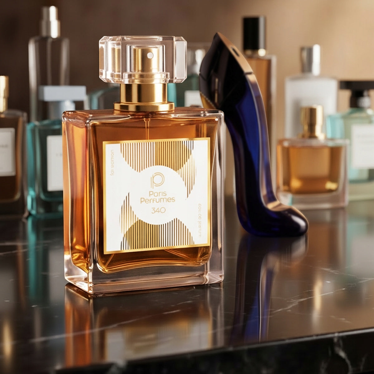Paris Perfumes N° 340 25% - 30ml | Women's | oriental, sweet Packaging status original