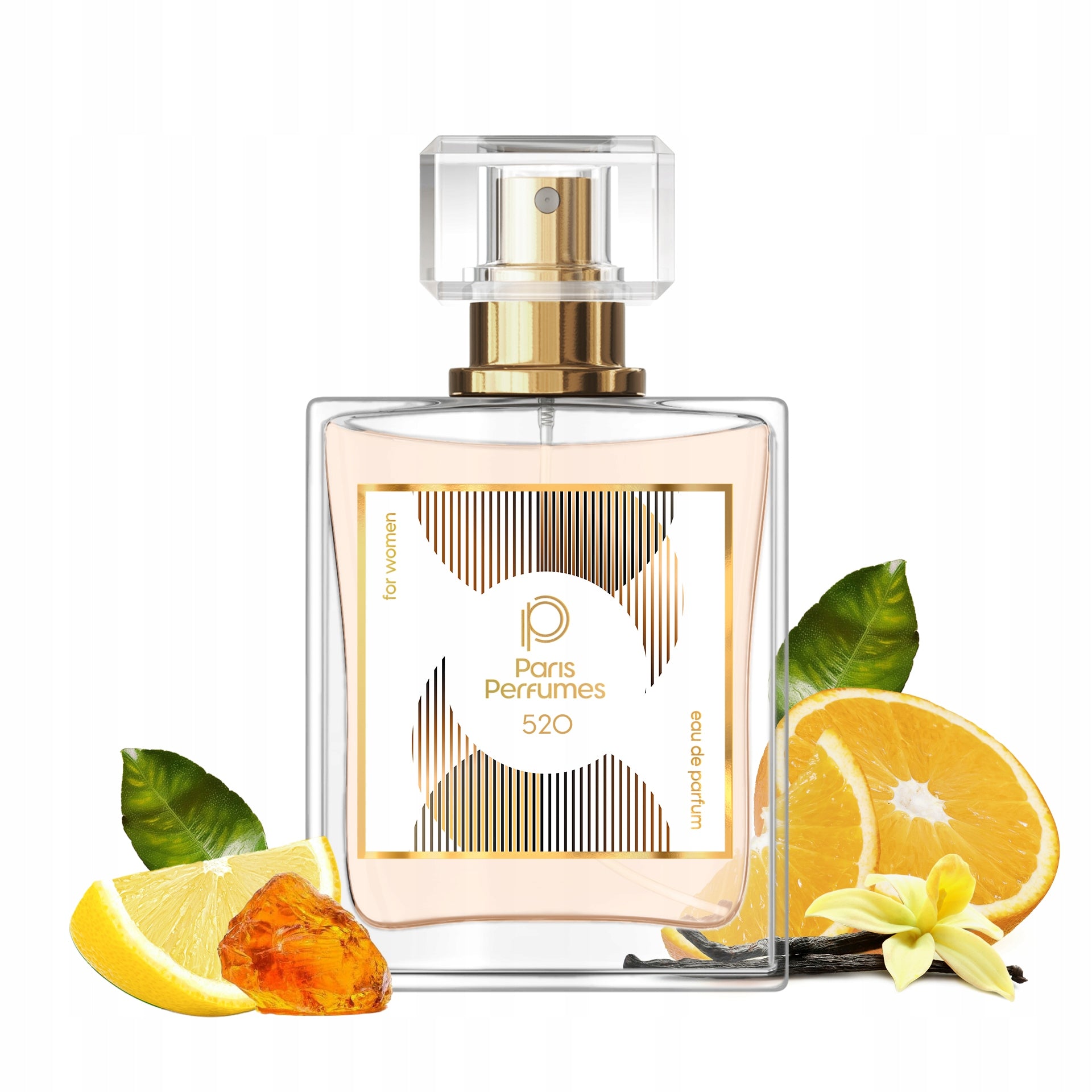 Paris Perfumes N° 520 25% - 50ml | Unisex | Oriental, Fruity, Sweet