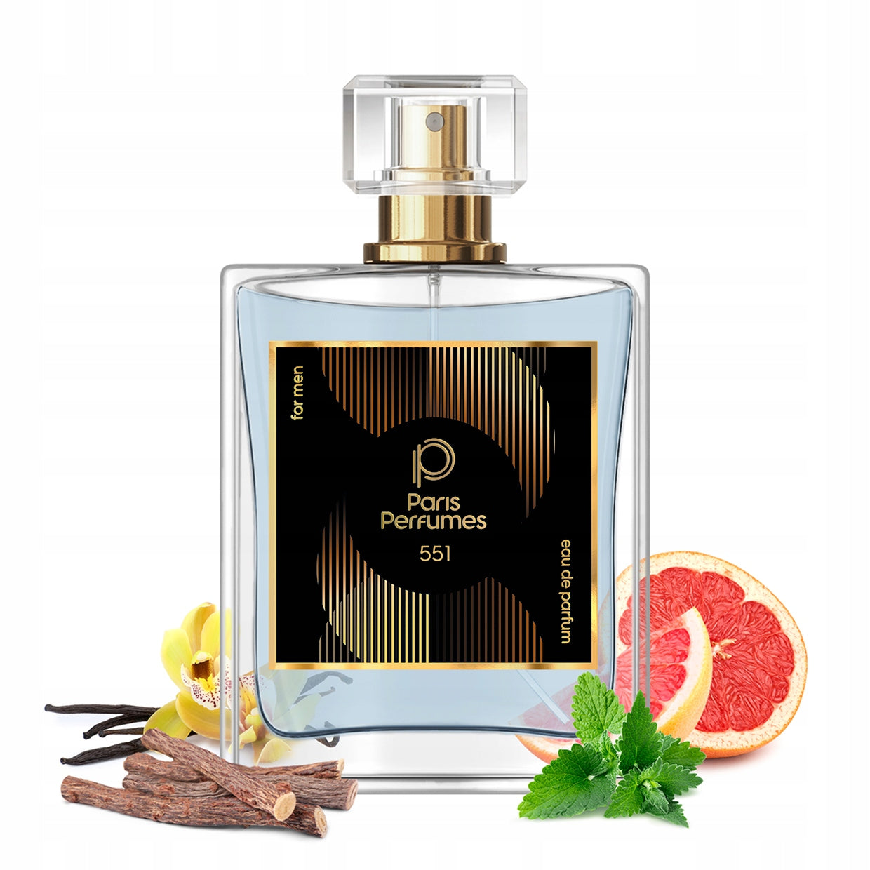 Paris Perfumes N° 551 25% - 104ml | Men's | woody, oriental, musky