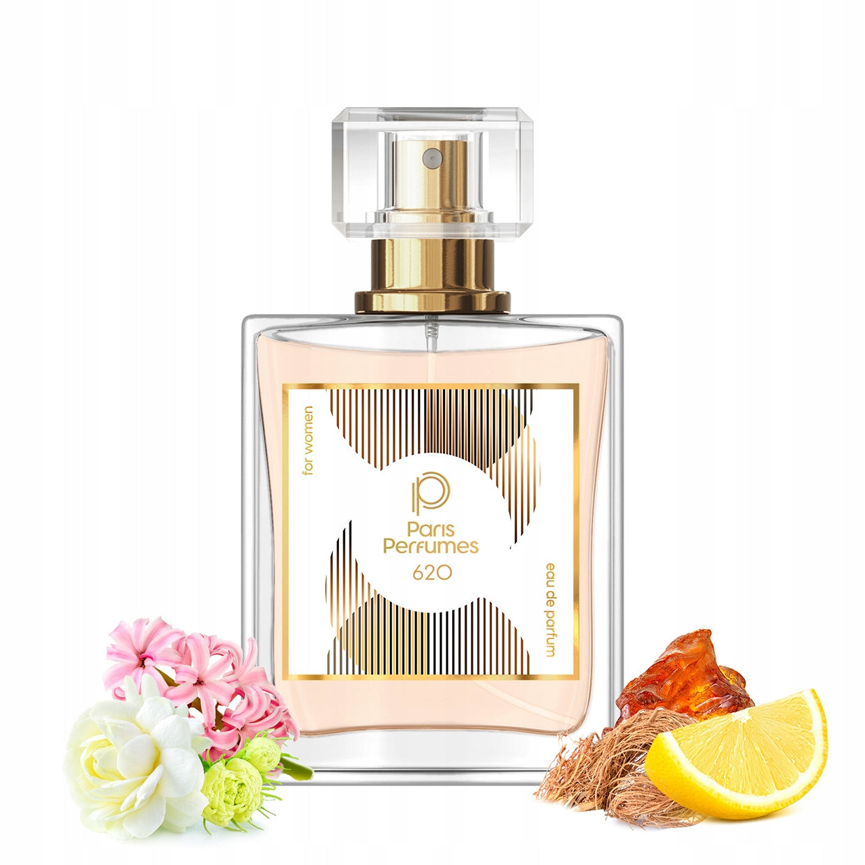 Paris Perfumes N° 620 21% - 50ml | Women's | Citrus, floral, fresh