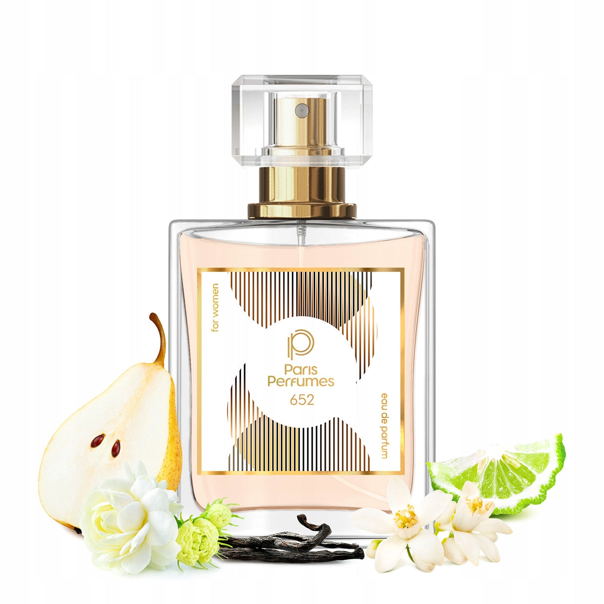 Paris Perfumes N° 652 25% - 50ml | Women's | floral, oriental, musky,