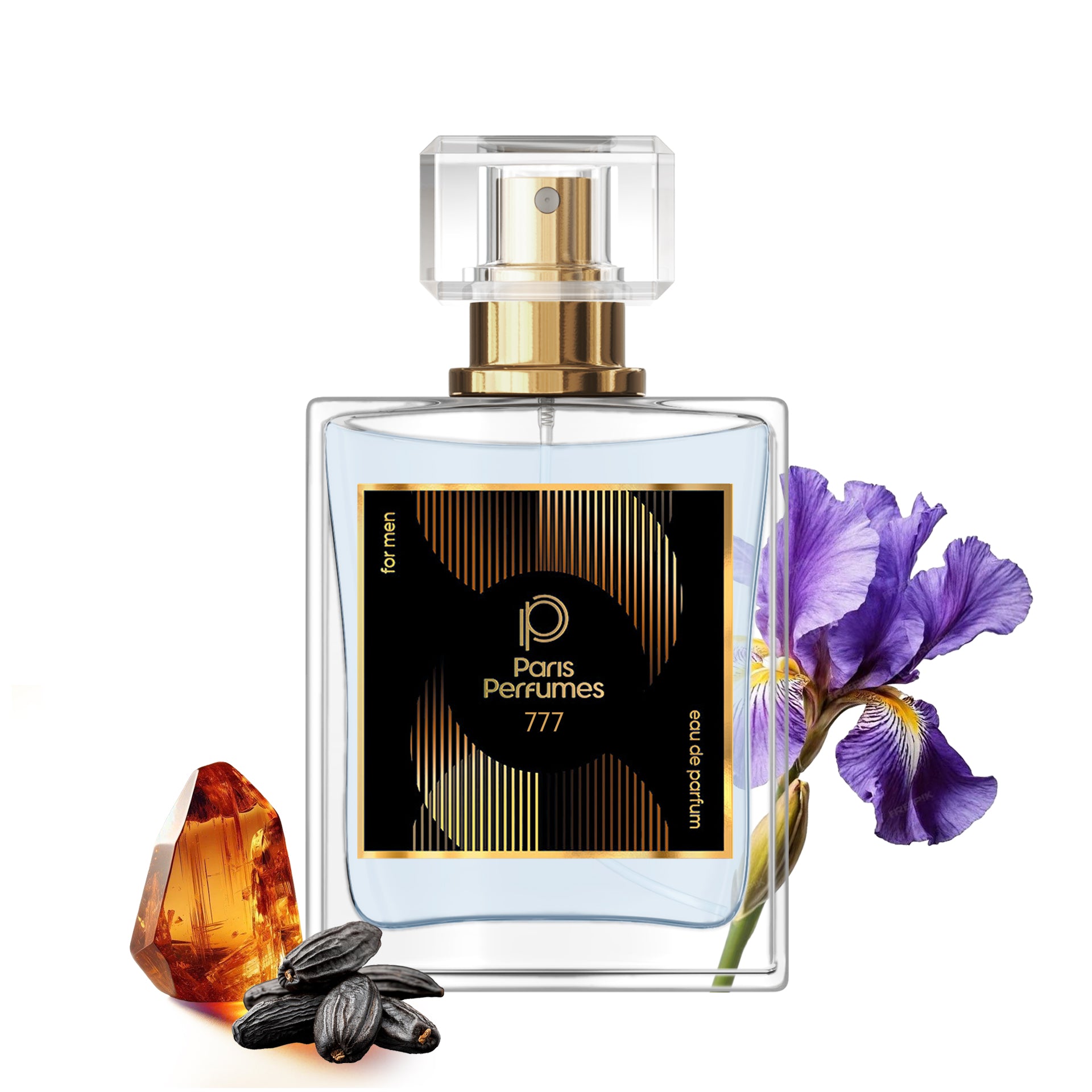 Paris Perfumes N° 777 25% - 50ml | Men's | Woody, floral