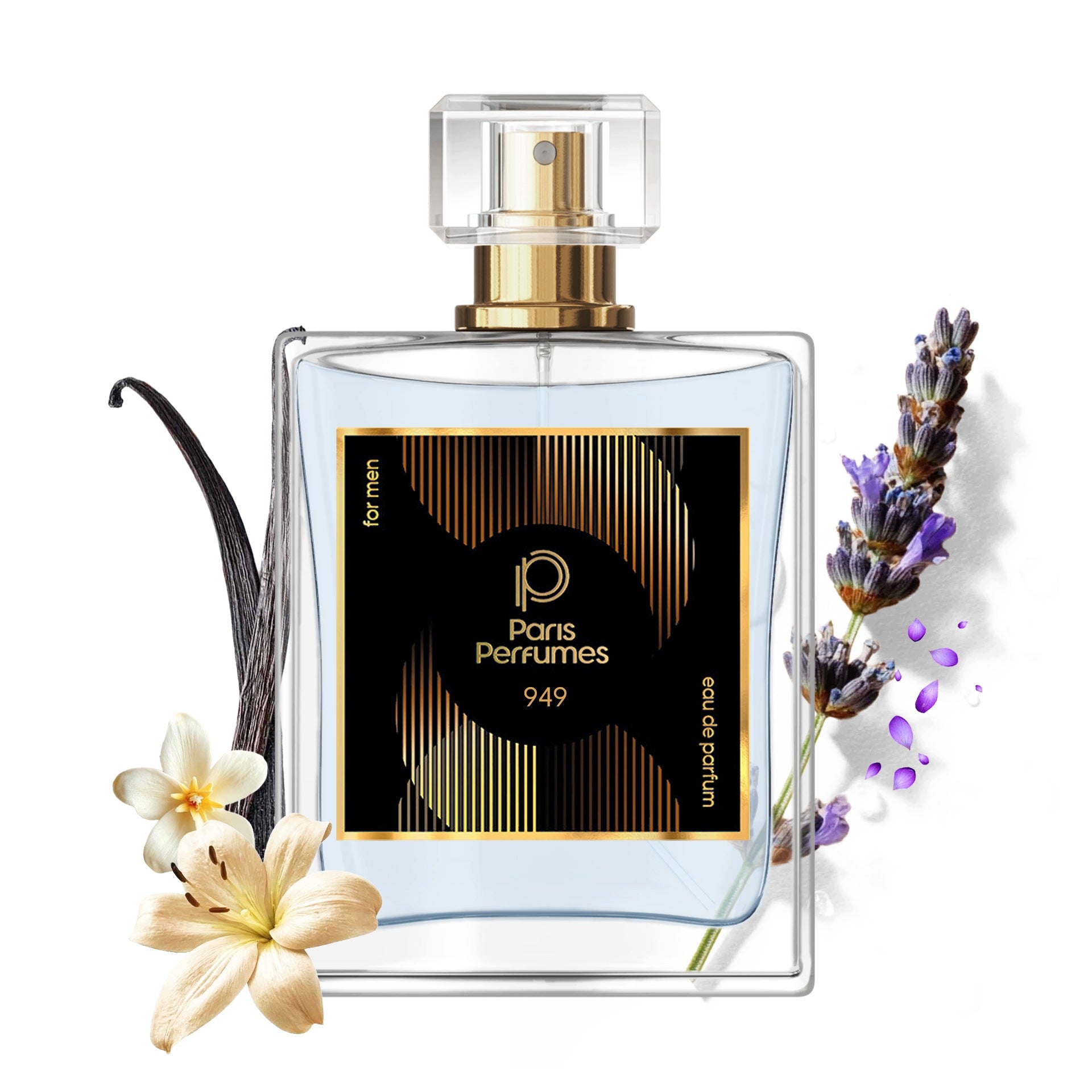 Paris Perfumes N° 949 25% - 104ml | Male | aromatic, spicy, sweet