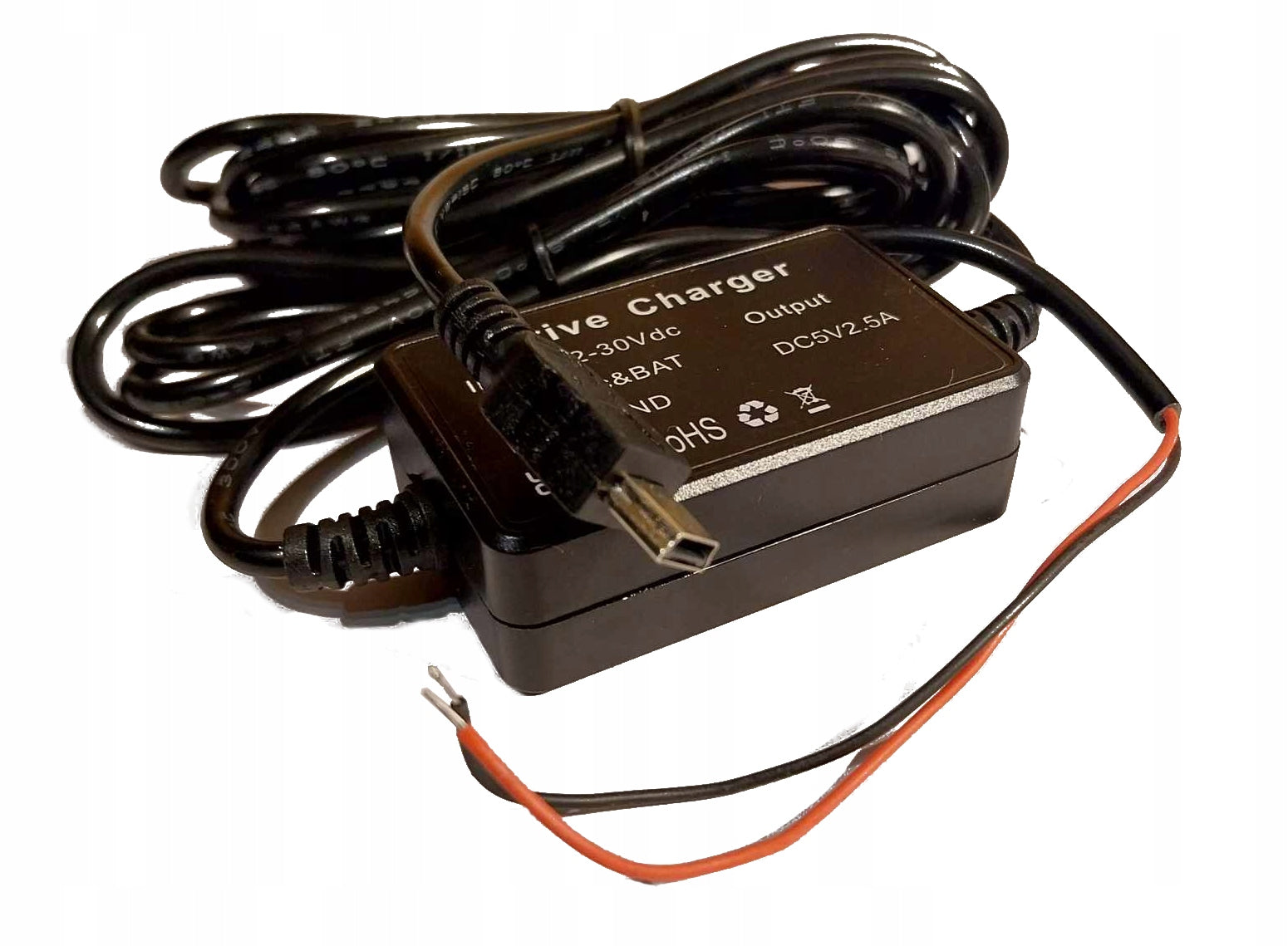 Parking Mode Power Supply, Mini USB Car Power Adapter for DVRs EAN (GTIN) 0043972821815