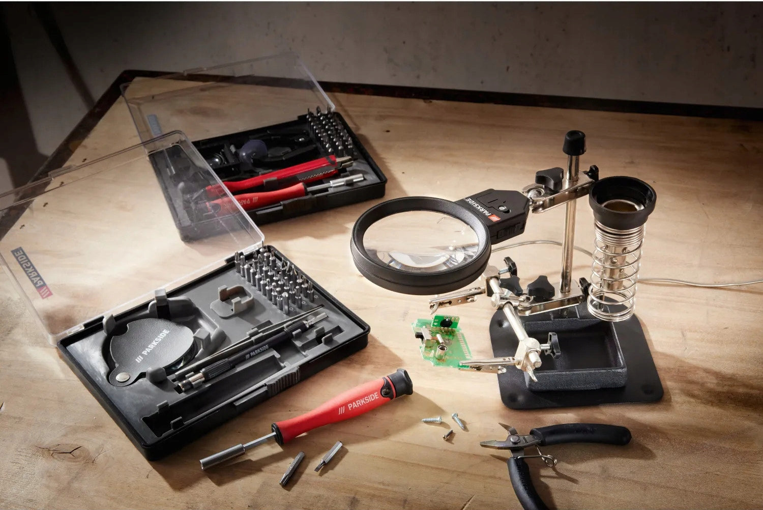 Parkside Precision Mechanics Tool Set 37 el. Number of items in the set 37