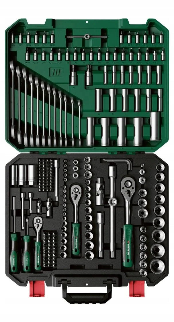 Parkside socket wrench set 216 elements Manufacturer code HG12629