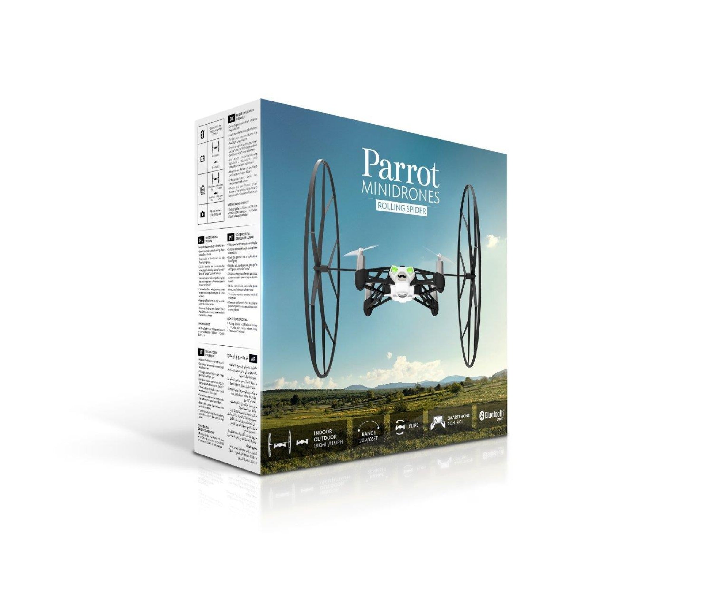 Parrot Rolling Spider Minidrones Blanc EU4 drone | Android Bluetooth Manufacturer code 3520410022920
