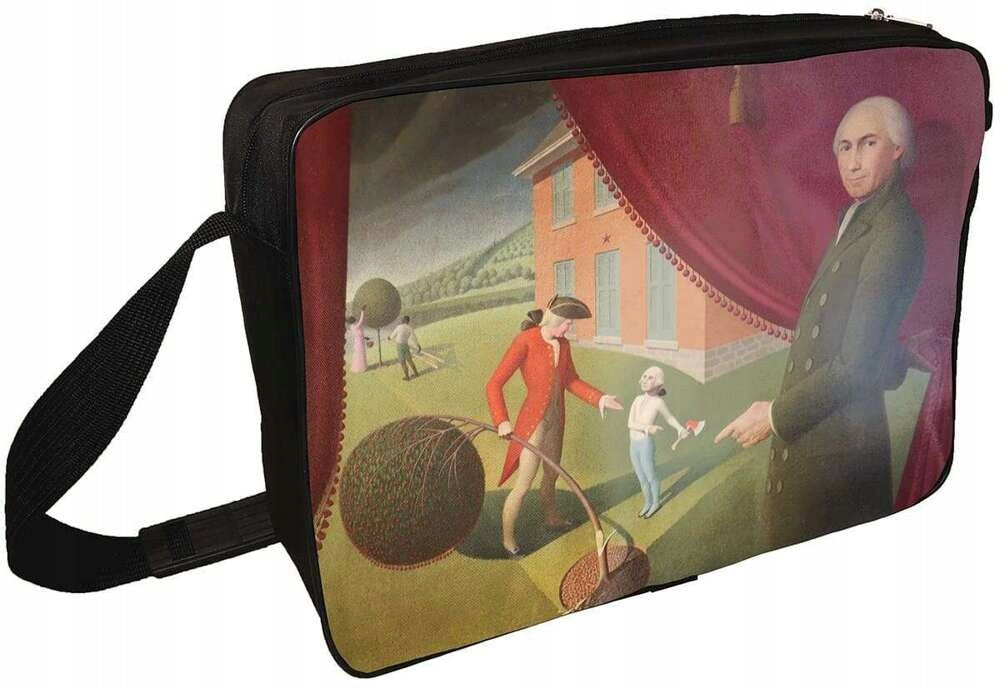 Parson Weems' Fable Grant Wood Shoulder Bag