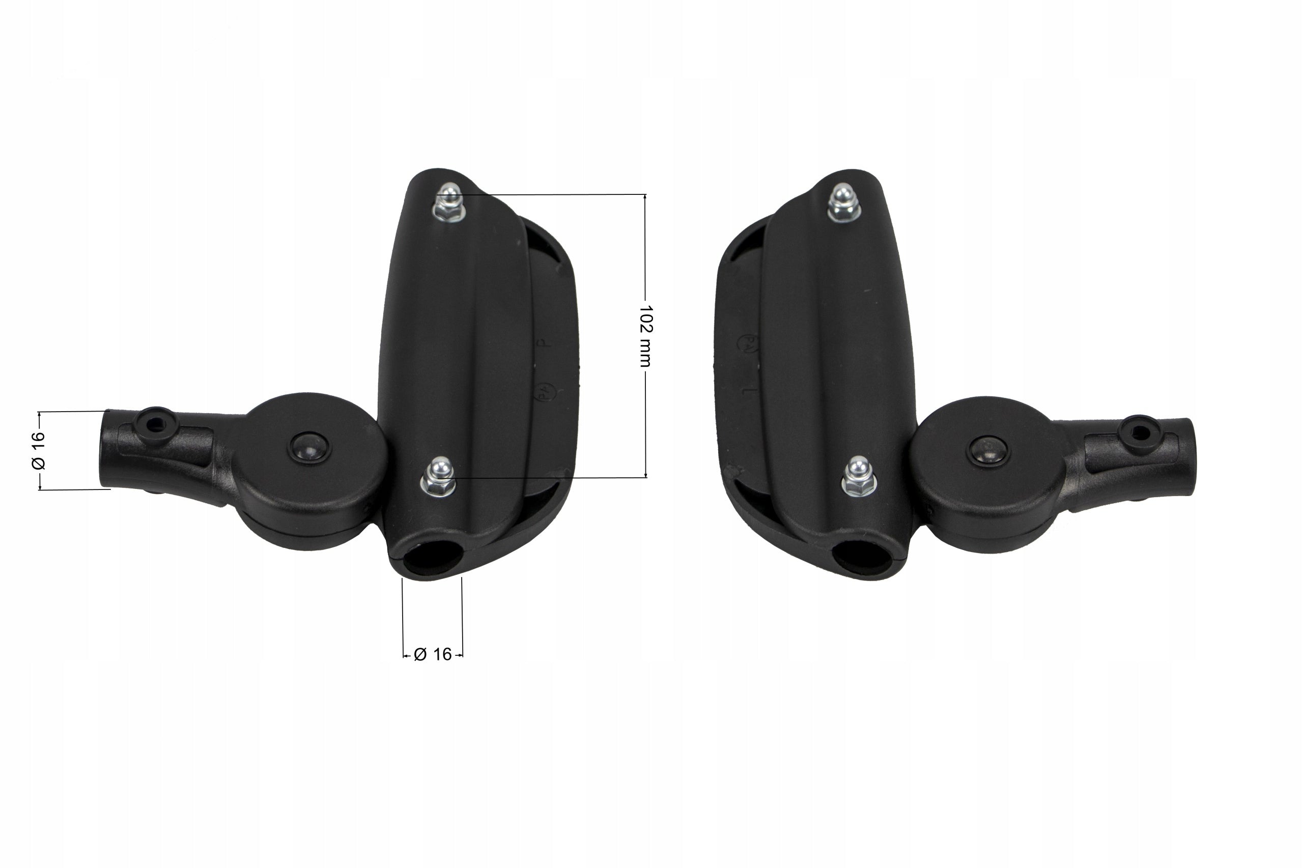 Part Hinge of trolley gondola booth Faster / Zipy Q EAN (GTIN) 5907625595988