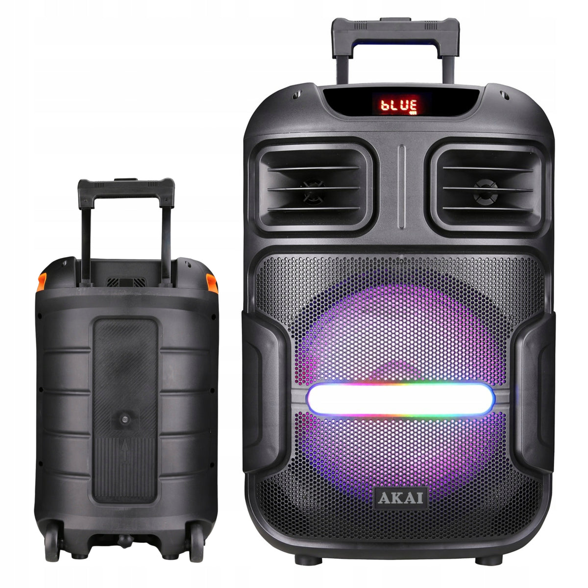 Party Speaker Akai ABTS X5FUSION 50 W Bluetooth Karaoke TWS RGB Black