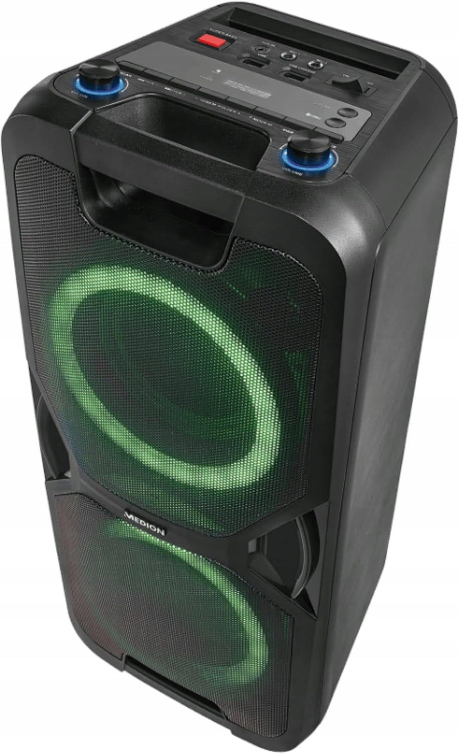Party speaker Medion 2x220W,X-BASS,TWS Bluetooth 5,0 Karaoke FM Radio Manufacturer code MD44498