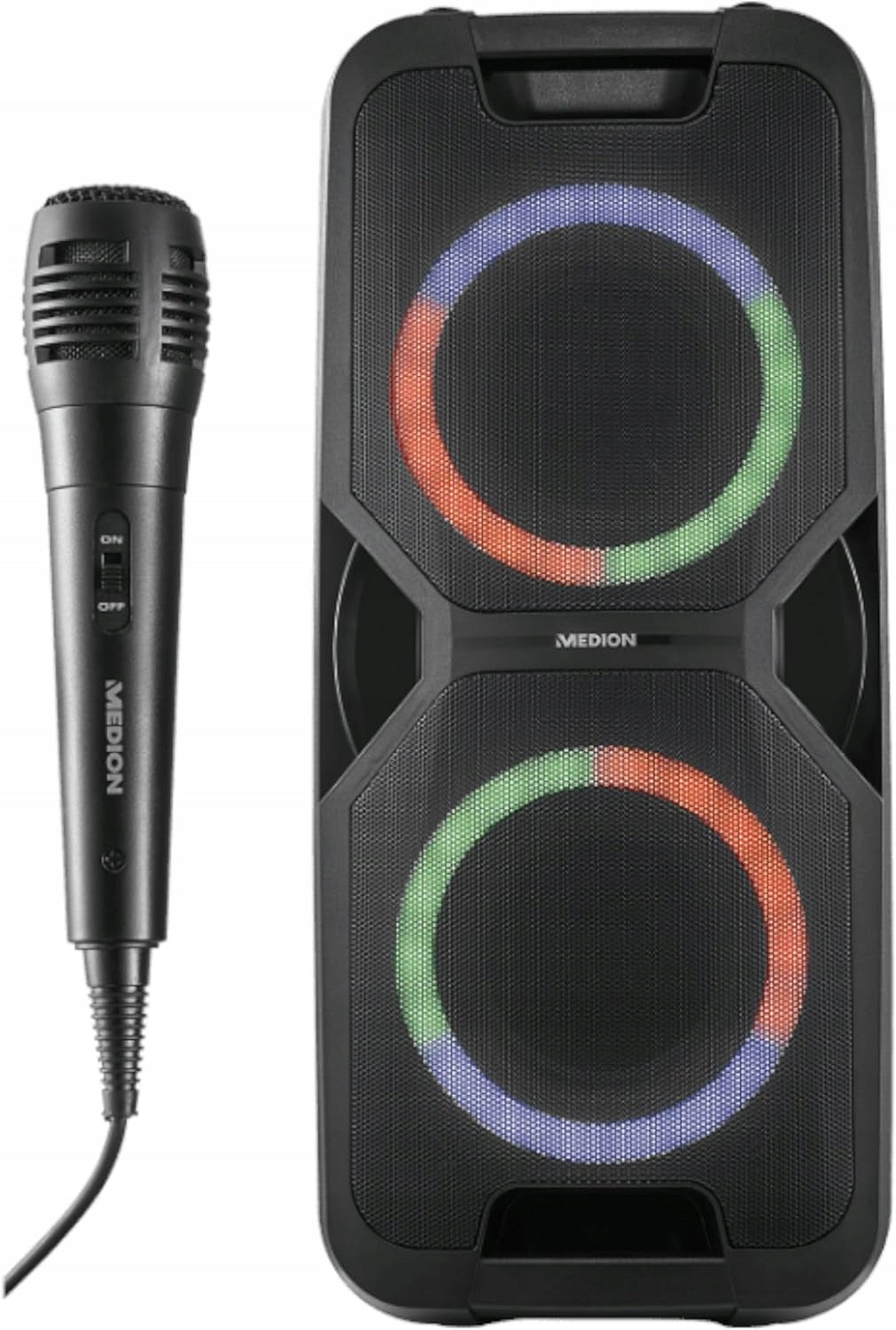 Party speaker Medion 2x220W,X-BASS,TWS Bluetooth 5,0 Karaoke FM Radio