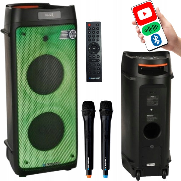 PartyBox Portable Speaker Blaupunkt PB08DB 700W Bluetooth Karaoke Microphone