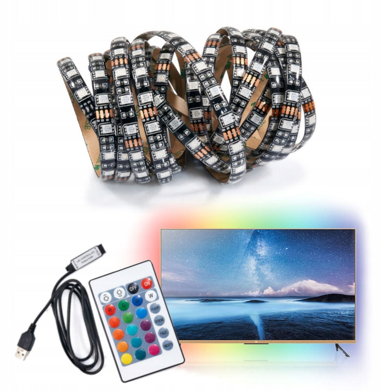RGB-LED-Streifen-Set für TV, 5 m 