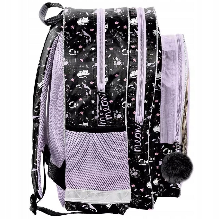 Paso 2-Chamber School Backpack for Classes 1-3 Cat Packaging status original
