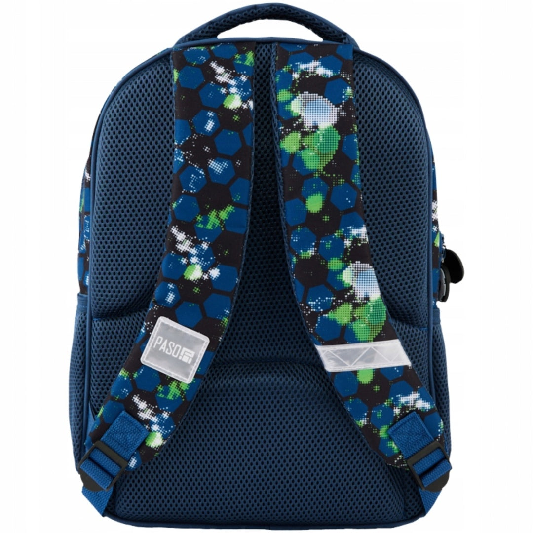 Paso 2-Chamber School Backpack for Classes 1-3 Football Manufacturer code PP24FC-260