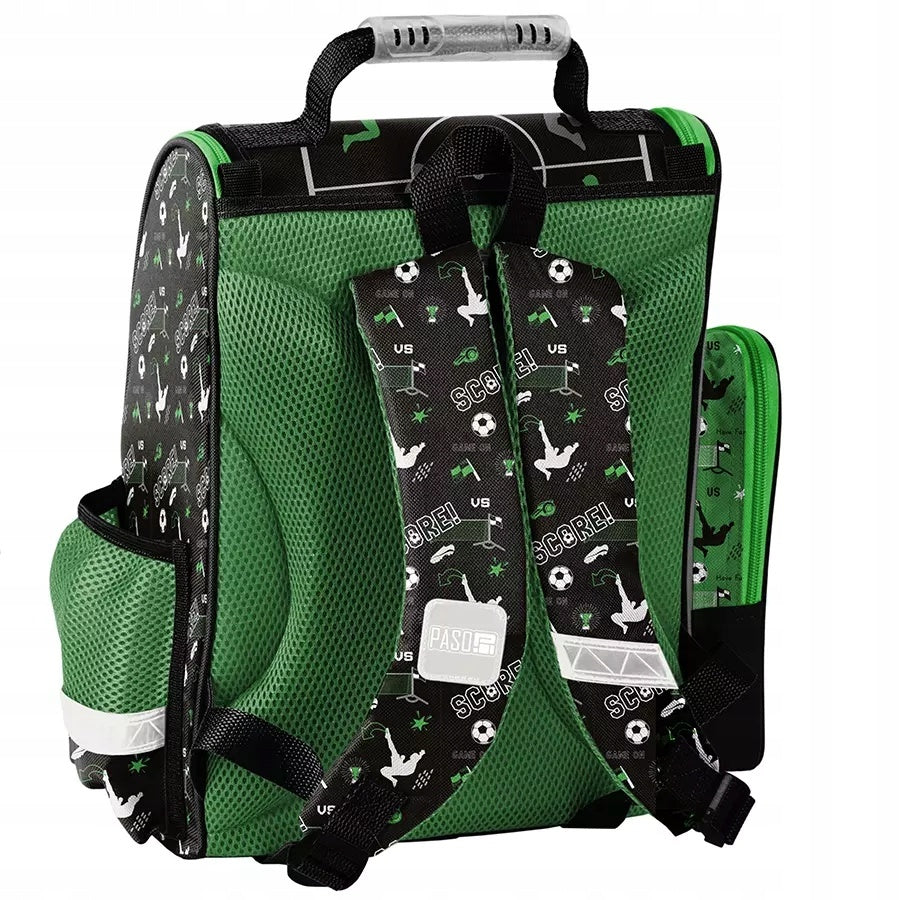 Paso Backpack School Satchel for Classes 1-3 Football Manufacturer code PP25FA-525