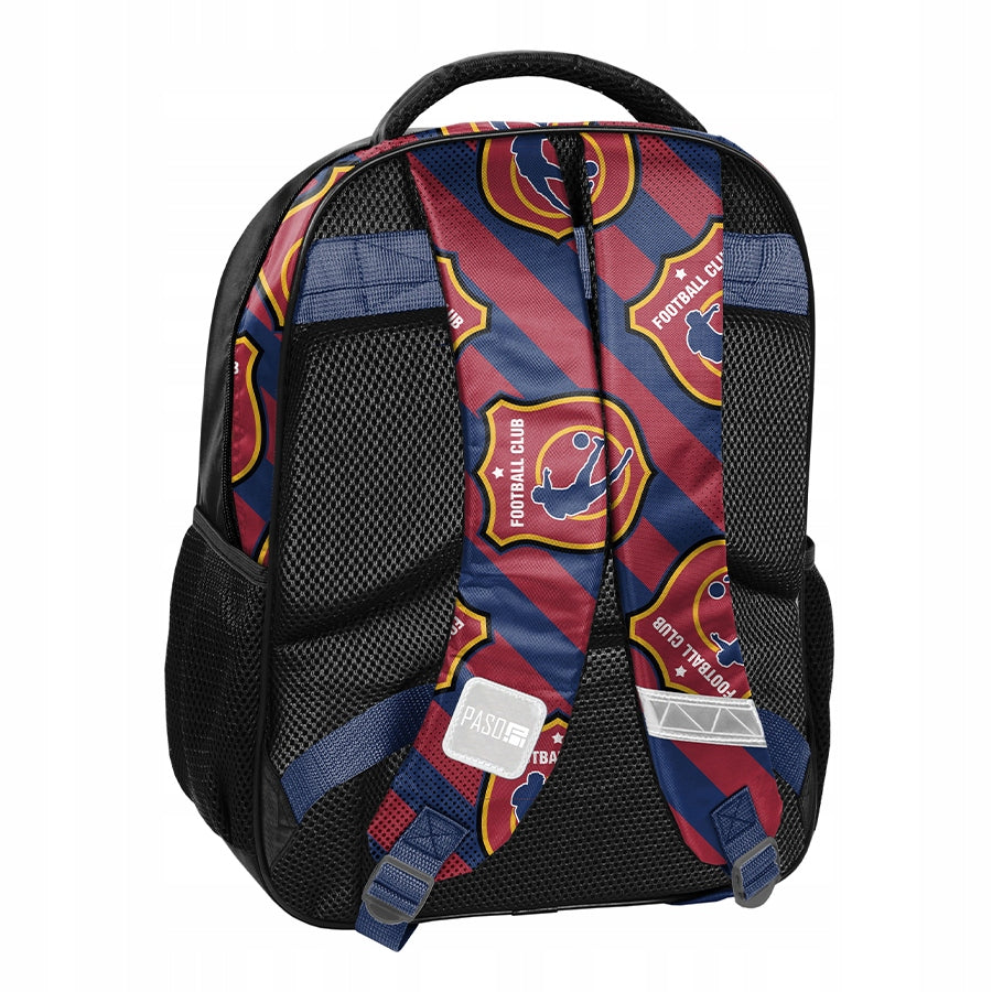 Paso Football Club Stripes School Backpack Football FC for Boy 1-3 k Manufacturer code PP26FT-260