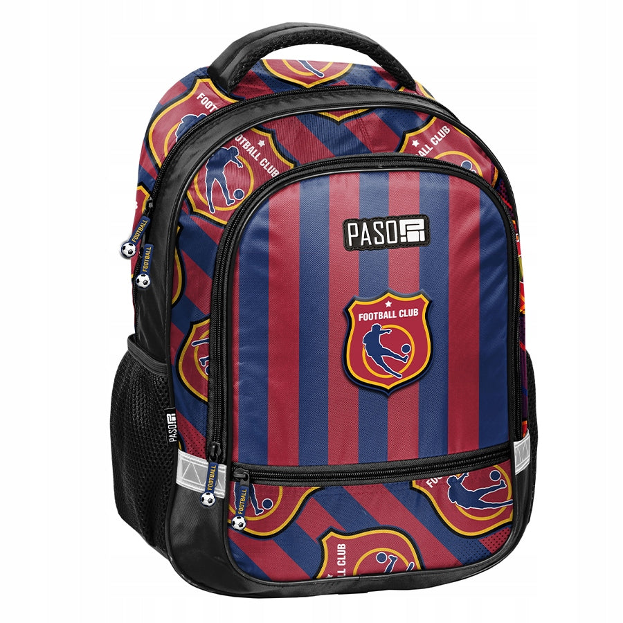 Paso Football Club Stripes School Backpack Football FC for Boy 1-3 k