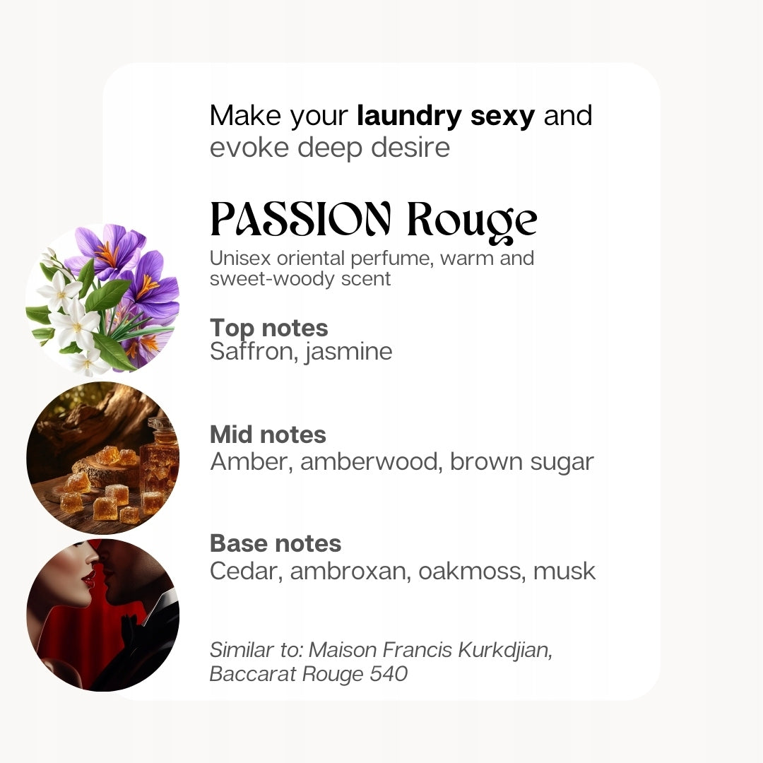 Passion Rouge Laundry Perfume with Argan Oil 200ml Brand AlfaPureo