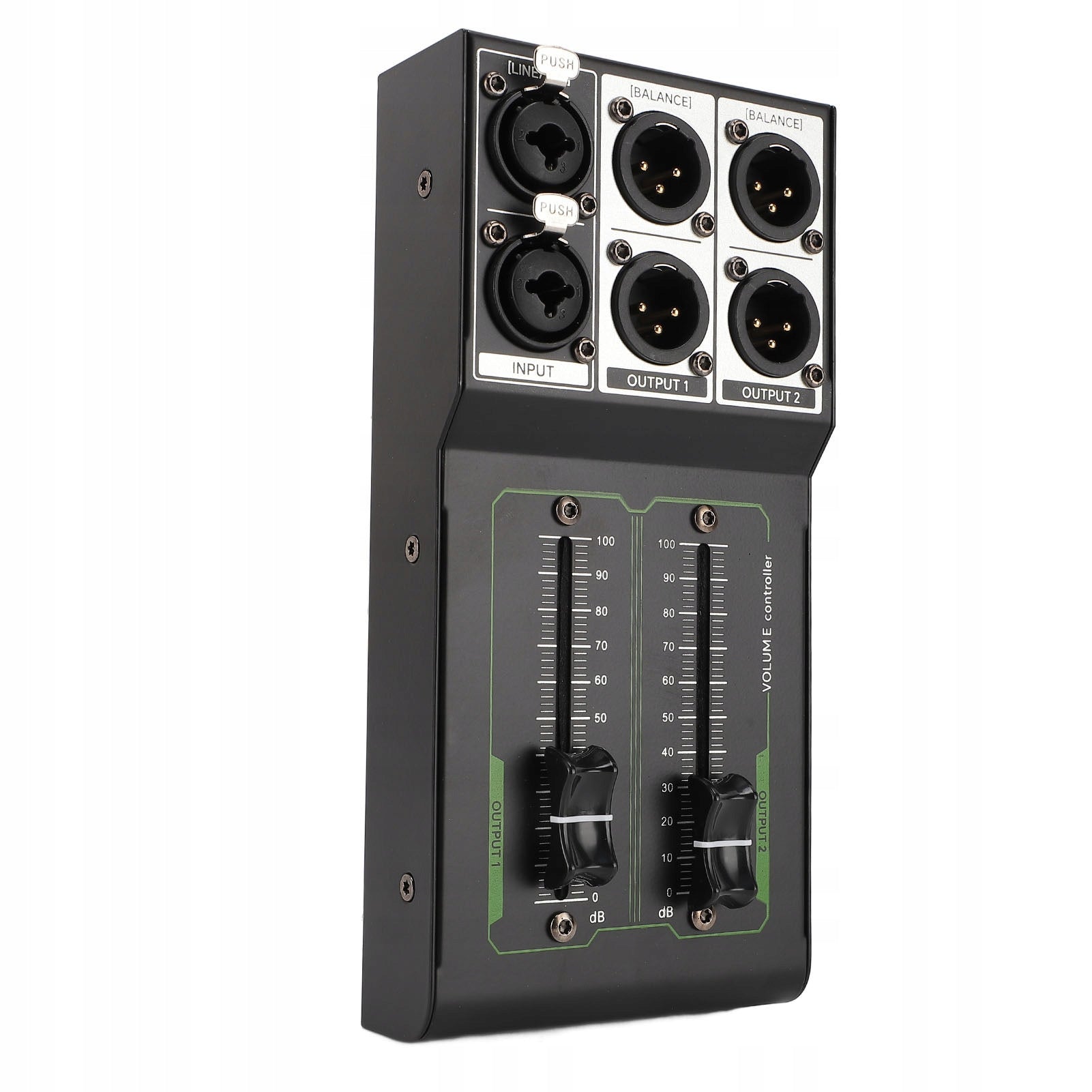 Passive Volume Controller All Metal Unbiased 1 by 2 Out US Manufacturer code AG250820044595
