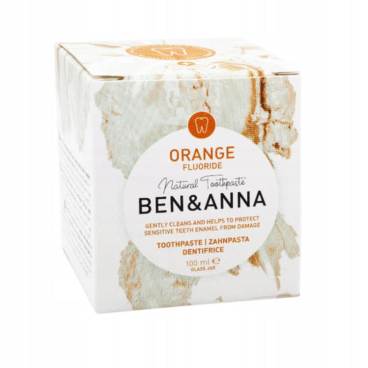 Zahnpasta mit Fluorid Ben&amp;Anna Zahnpasta Orangenfluorid, 100 ml 