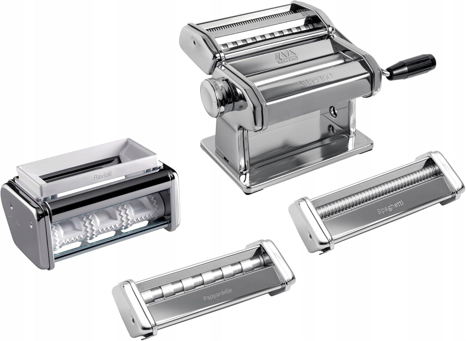 Pasta and rolling machine Marcato Atlas MULTIPAST FREE set of 6in1