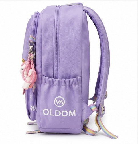 Pastel backpack with keychain Brand no brand