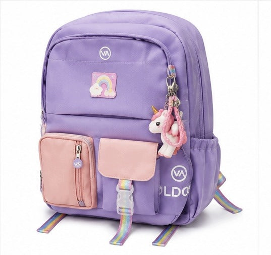 Pastel backpack with keychain Manufacturer code OLD-BP-TOY-01