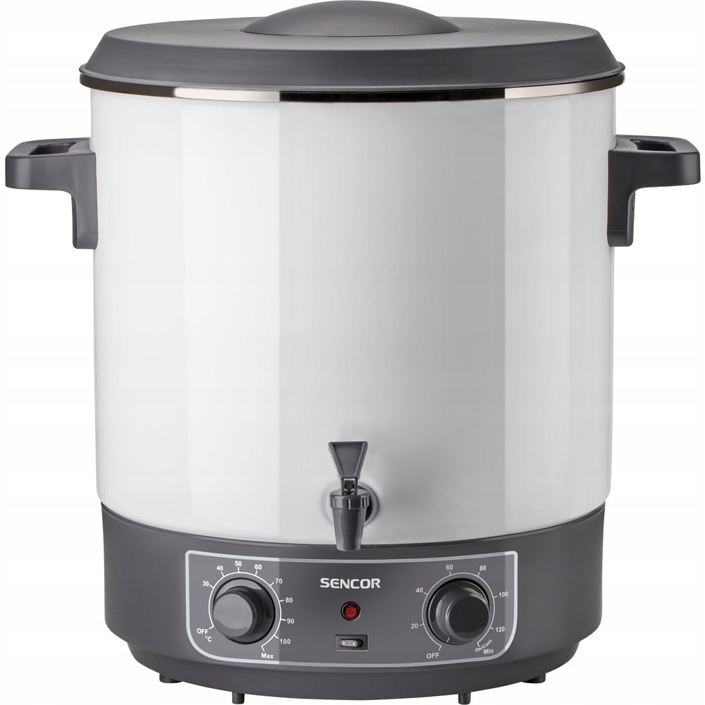 Pasteurization pot Sencor SPP 2100WH 1800W 27l 30-100st C timer EAN (GTIN) 8590669225590