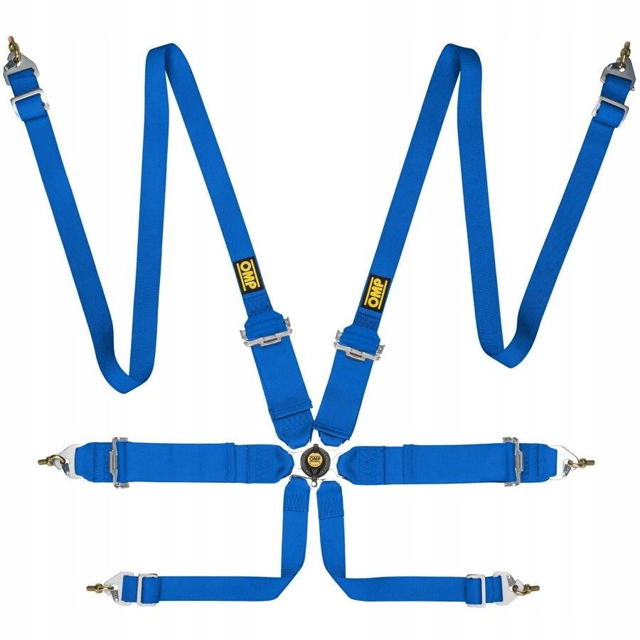 Gürtel mit 6 Befestigungspunkten OMP Pull Up Steel ADJ 