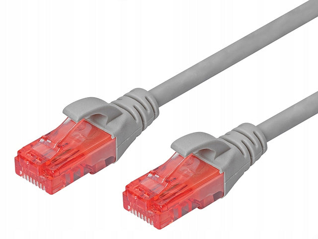 Patch cord cat.6 UTP RJ45-RJ45 1:1 Cu AWG26 grey 20m EAN (GTIN) 5905247231840