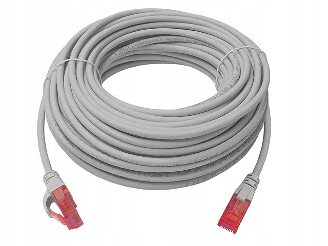 Patch cord cat.6 UTP RJ45-RJ45 1:1 Cu AWG26 grey 20m Manufacturer Digitus
