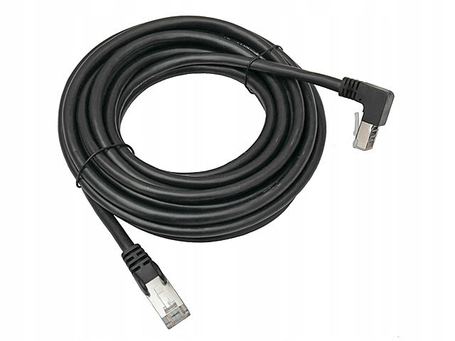 Patch cord cat.6A PIMF shielded RJ45-RJ45 1:1 angle 90st 5m Manufacturer code TI 46-5