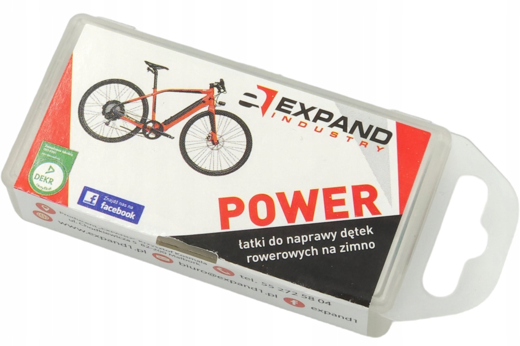 Patch repair kit EXPAND POWER 8pcs + glue Brand Expand