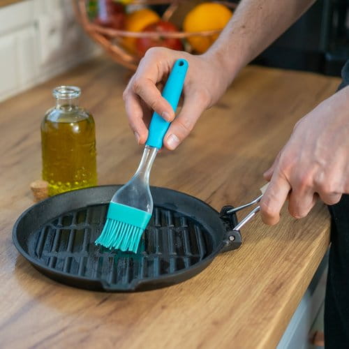 Brizoll apvali grill keptuvė, 24 cm