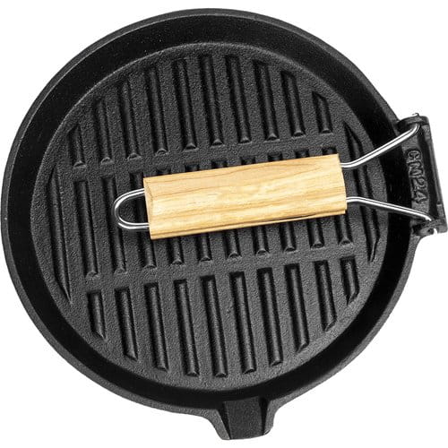 Brizoll apvali grill keptuvė, 24 cm