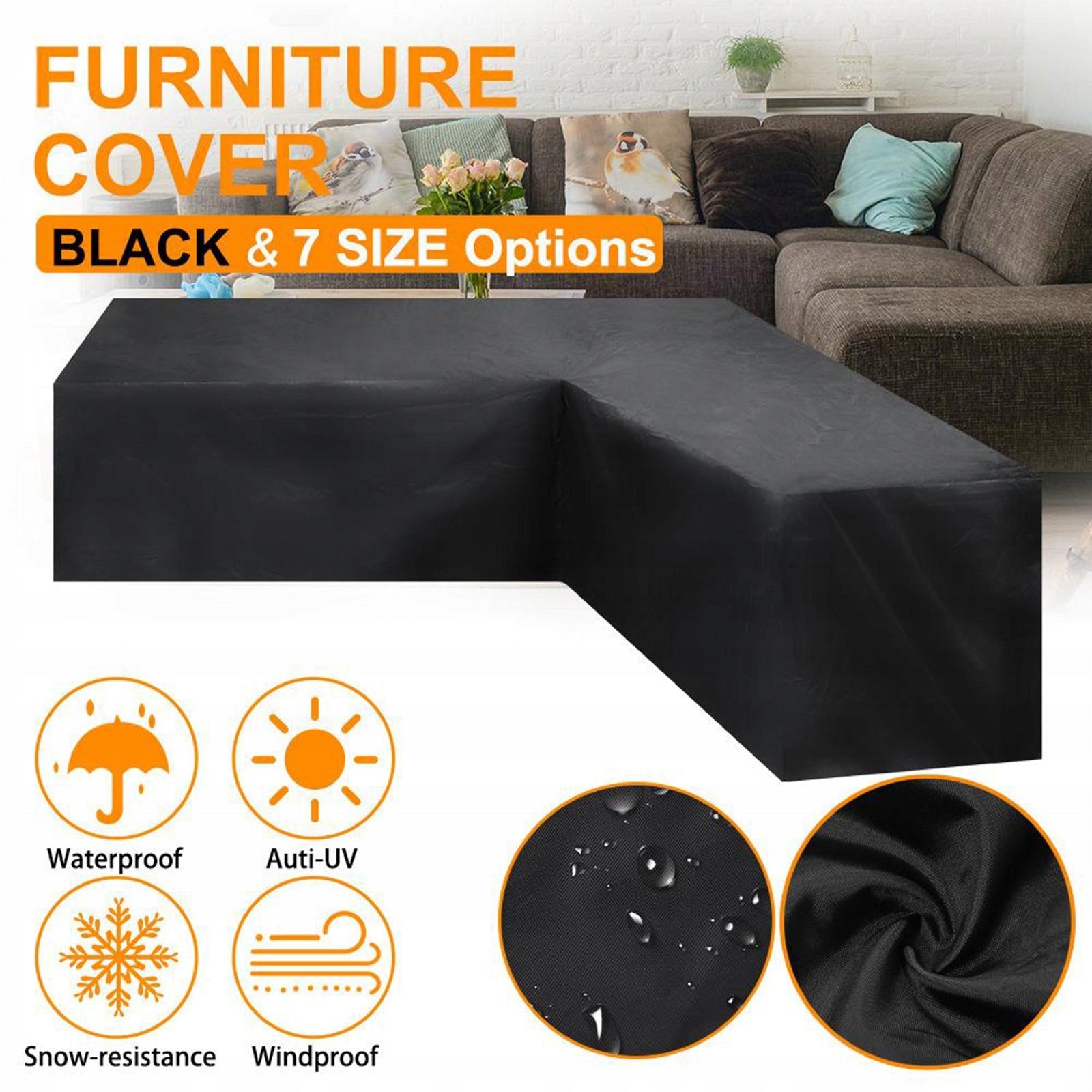 Patio Furniture Couch Cover Garden Corner Sofa Protector Cover 210x270x85cm Manufacturer code 15061037555