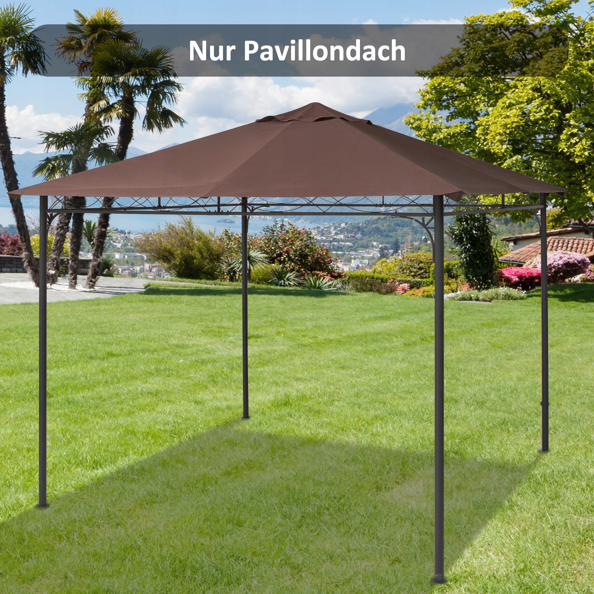 Pavilion Roof 3x3 Spare Waterproof Gazebo Canopy Strong UV Length 300 m