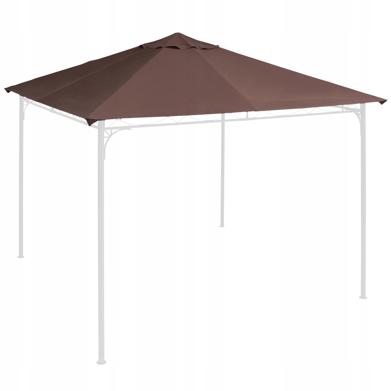 Pavilion Roof 3x3 Spare Waterproof Gazebo Canopy Strong UV Manufacturer Outsunny