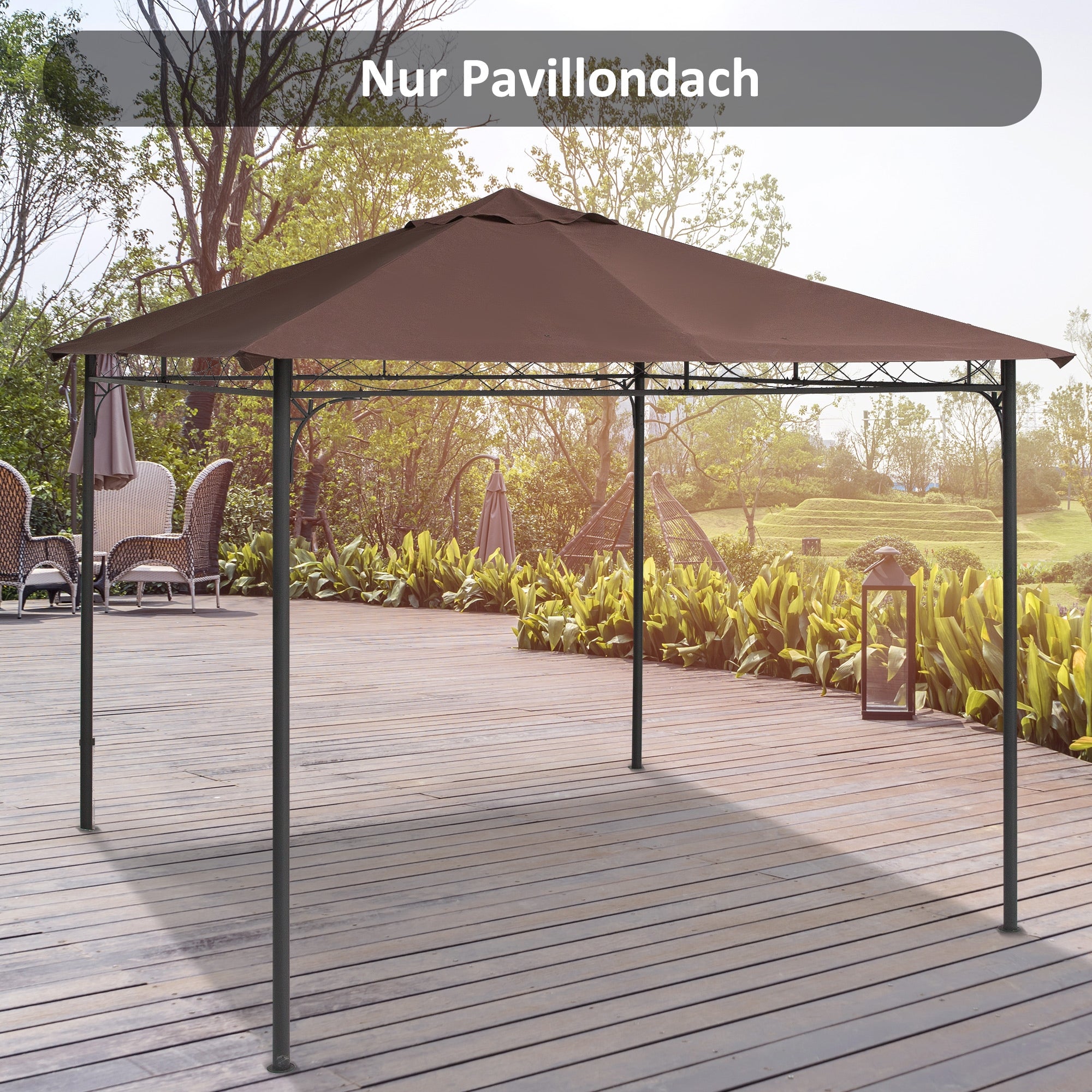 Pavilion Roof 3x3 Spare Waterproof Gazebo Canopy Strong UV Type pavilion