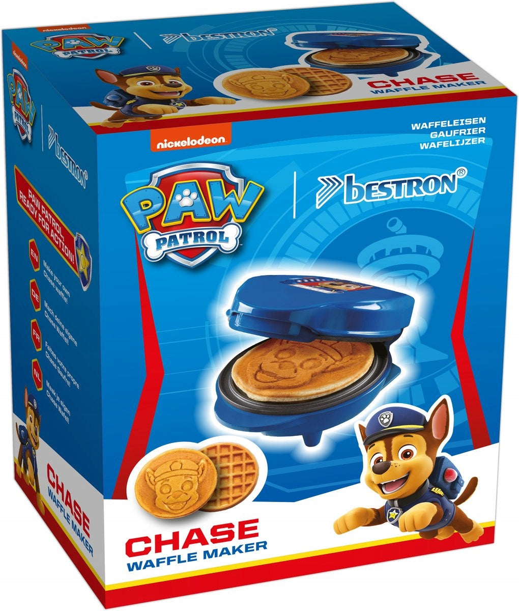 Paw Patrol Chase Waffle Iron Blue Gift Packaging status original