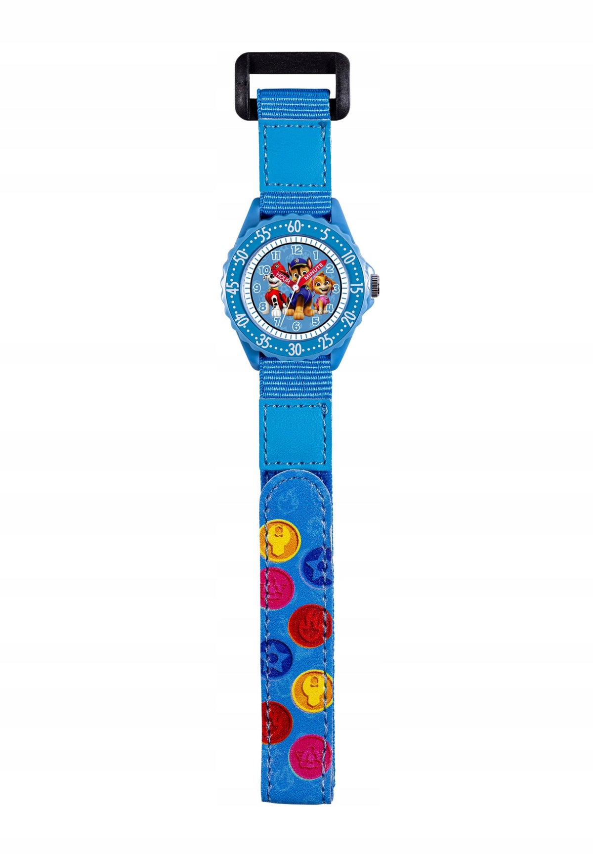 Paw Patrol "Time Teacher" watch with fabric strap, blue, sky Packaging status original