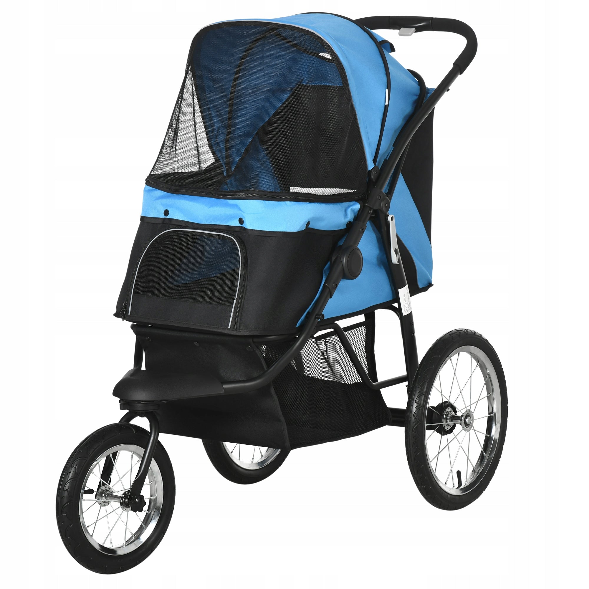 PawHut Stroller Jogger Folding Function for Small and Medium Dogs up to 20 kg Packaging status original