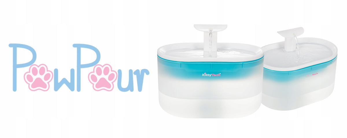 PawPour KT3000NA-BL Rabbit Cat Drinker Fountain KittyTech EAN (GTIN) 5903266450297