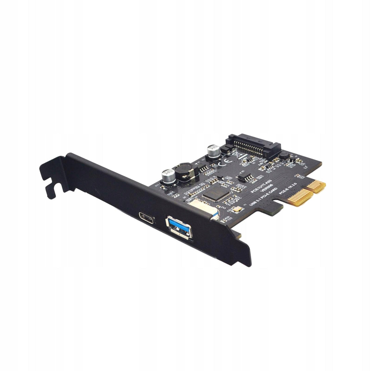 Pci e to USB 3.1 Gen2 10 Gbps USB A + USB C Expansion Card Replacement 1X