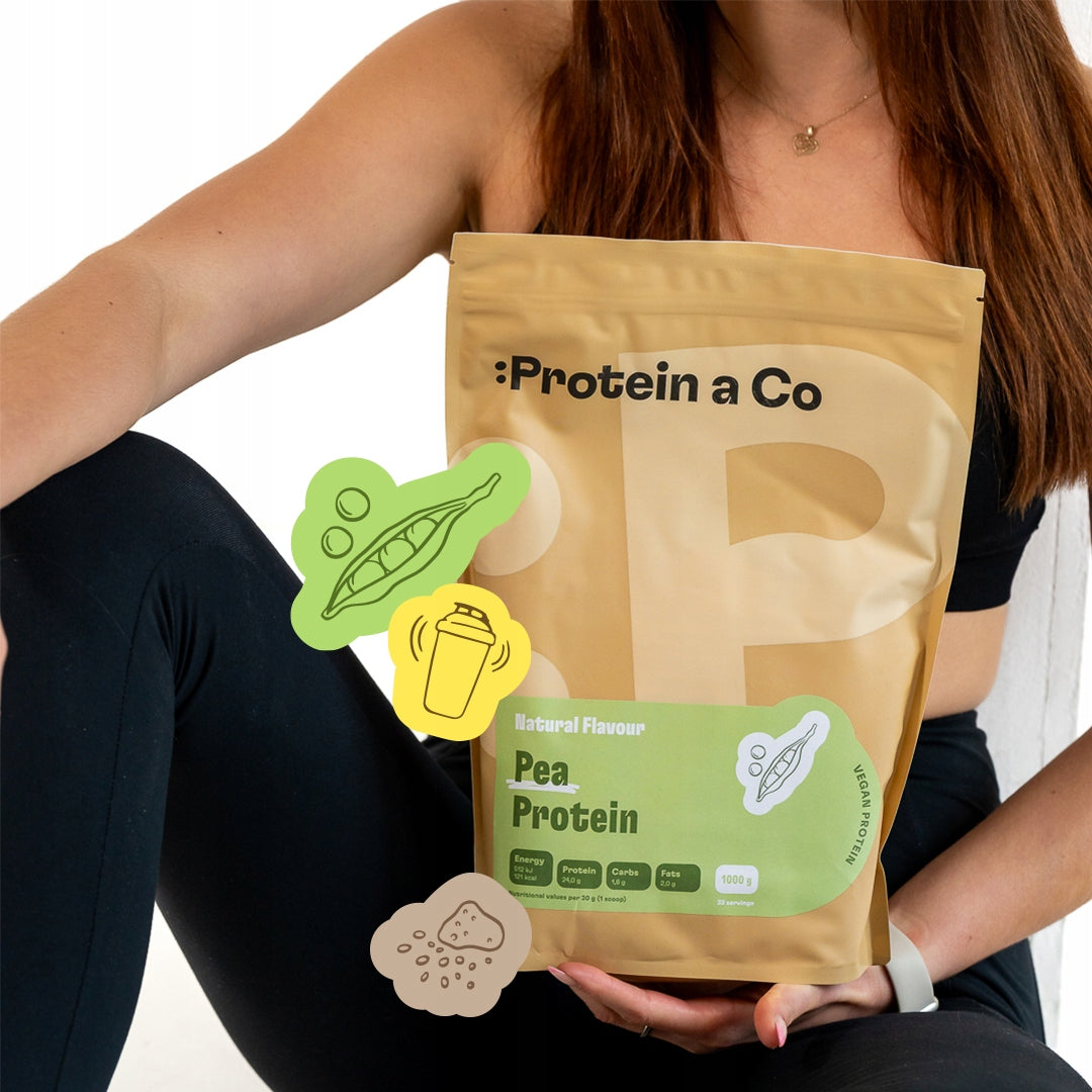 Pea proteins 1 kg Protein a Co - natural taste Brand no brand