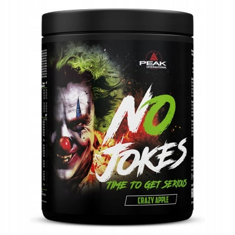 Peak No Jokes 600g | Apple pre-workout Expiration date at least 1 year from the date of purchase