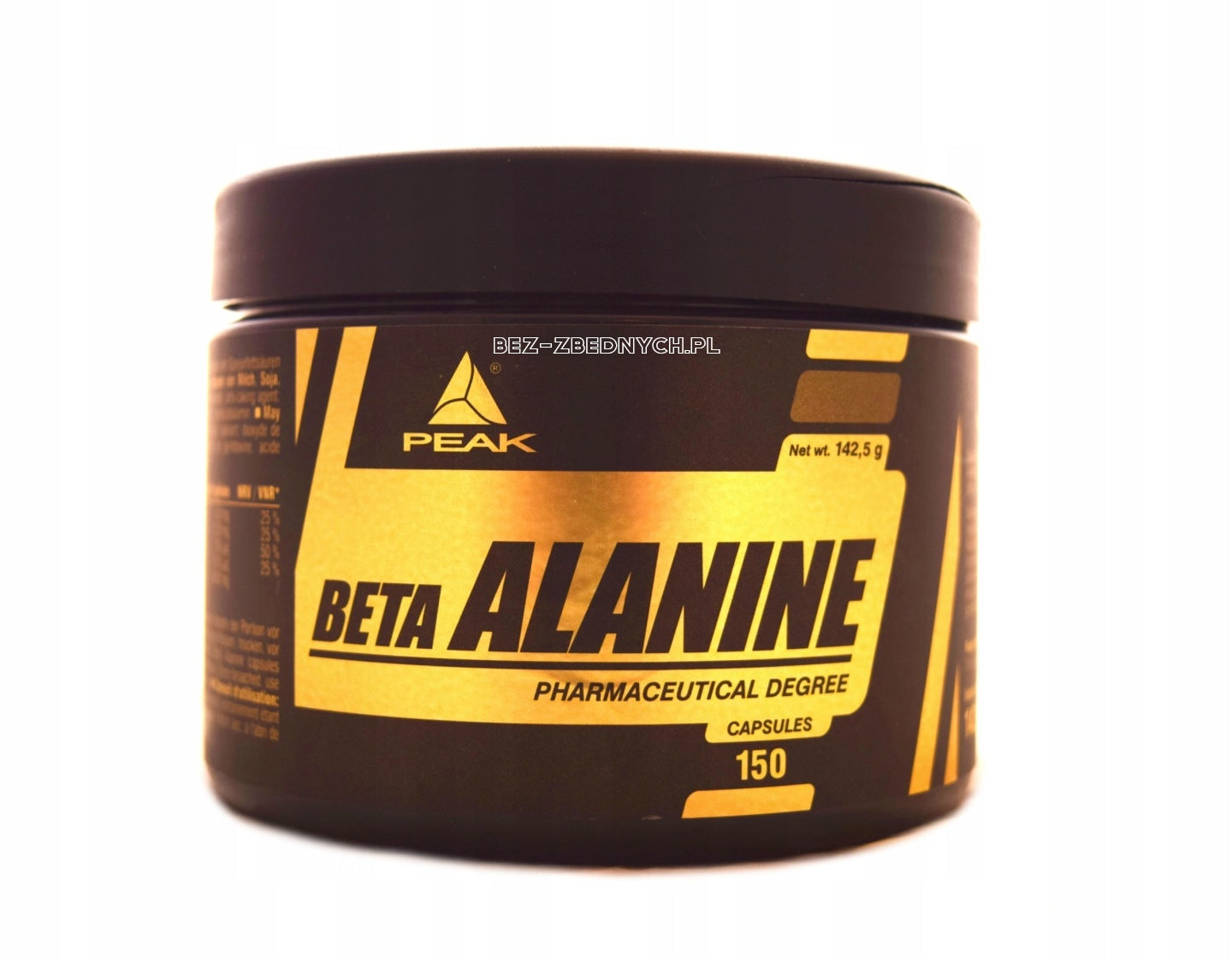Peak Supplements Beta-Alanine 150 Capsules - Carnosine Performance Pre-Workout